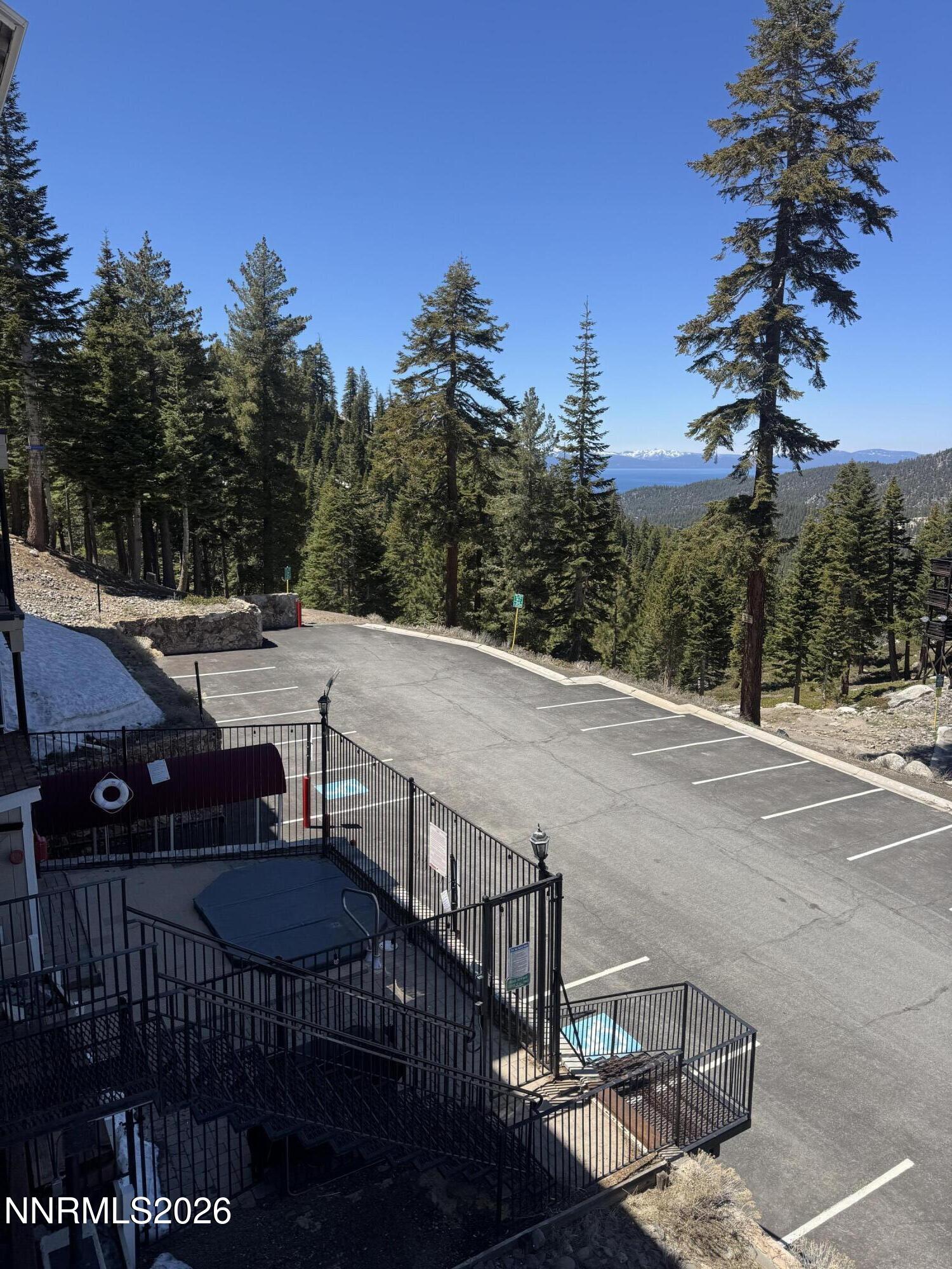 495 Tramway Drive, Unit 7 Stateline, NV 89449 - Photo 20 of 31 View down to Spa & Parking