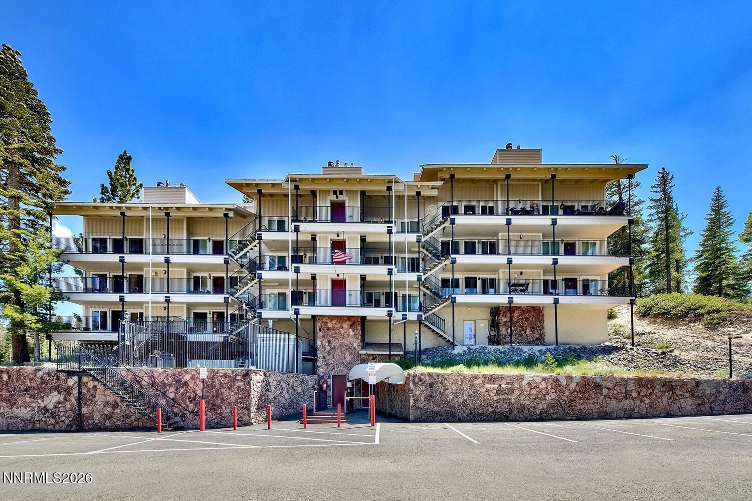 495 Tramway Drive, Unit 7 Stateline, NV 89449 - Photo 26 of 31 a front view of a building with street view