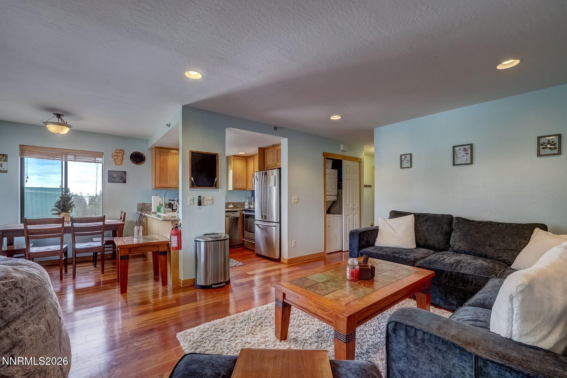 495 Tramway Drive, Unit 7 Stateline, NV 89449 - Photo 5 of 31 a living room with furniture kitchen view and a window