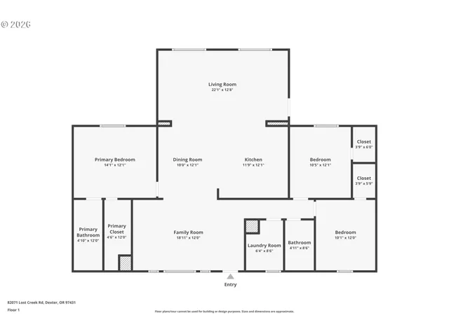 $600,000 | 82071 Lost Creek Road, Dexter, OR 97431