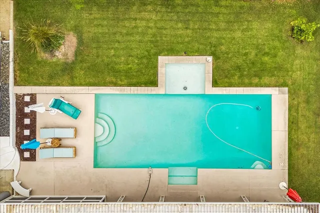 a view of city and mountain