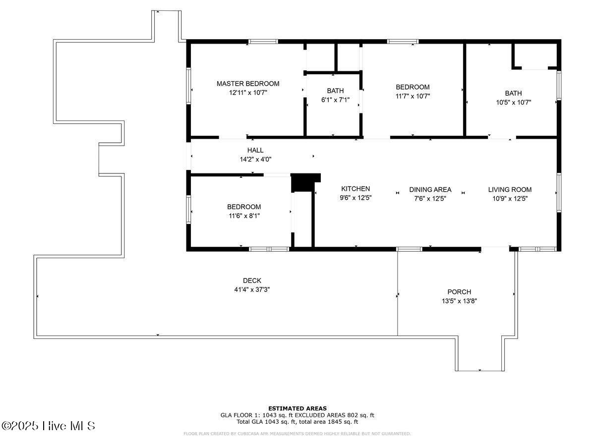 122 Williamson Farm Road Dudley, NC 28333 - Photo 27 of 27 Floor Plan
