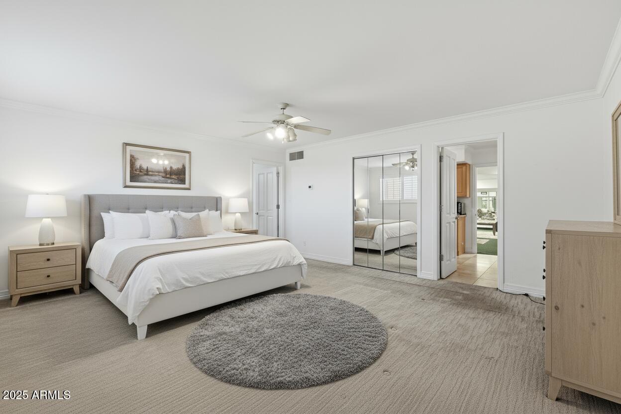 2131 East Bethany Home Road Phoenix, AZ 85016 - Photo 25 of 54 Downstairs Bedroom - Virtually Staged