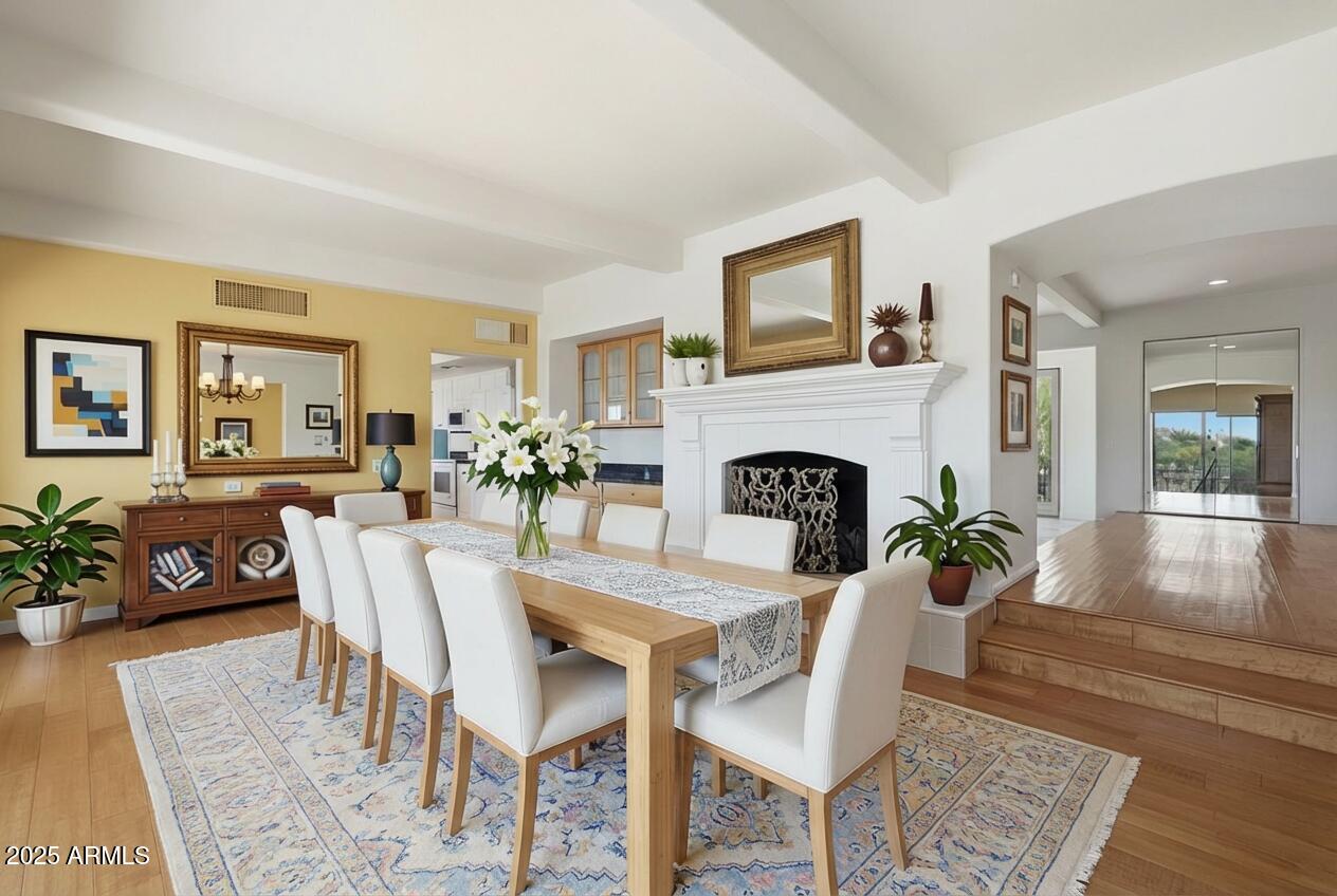 2131 East Bethany Home Road Phoenix, AZ 85016 - Photo 9 of 54 a view of a livingroom with furniture and a fireplace