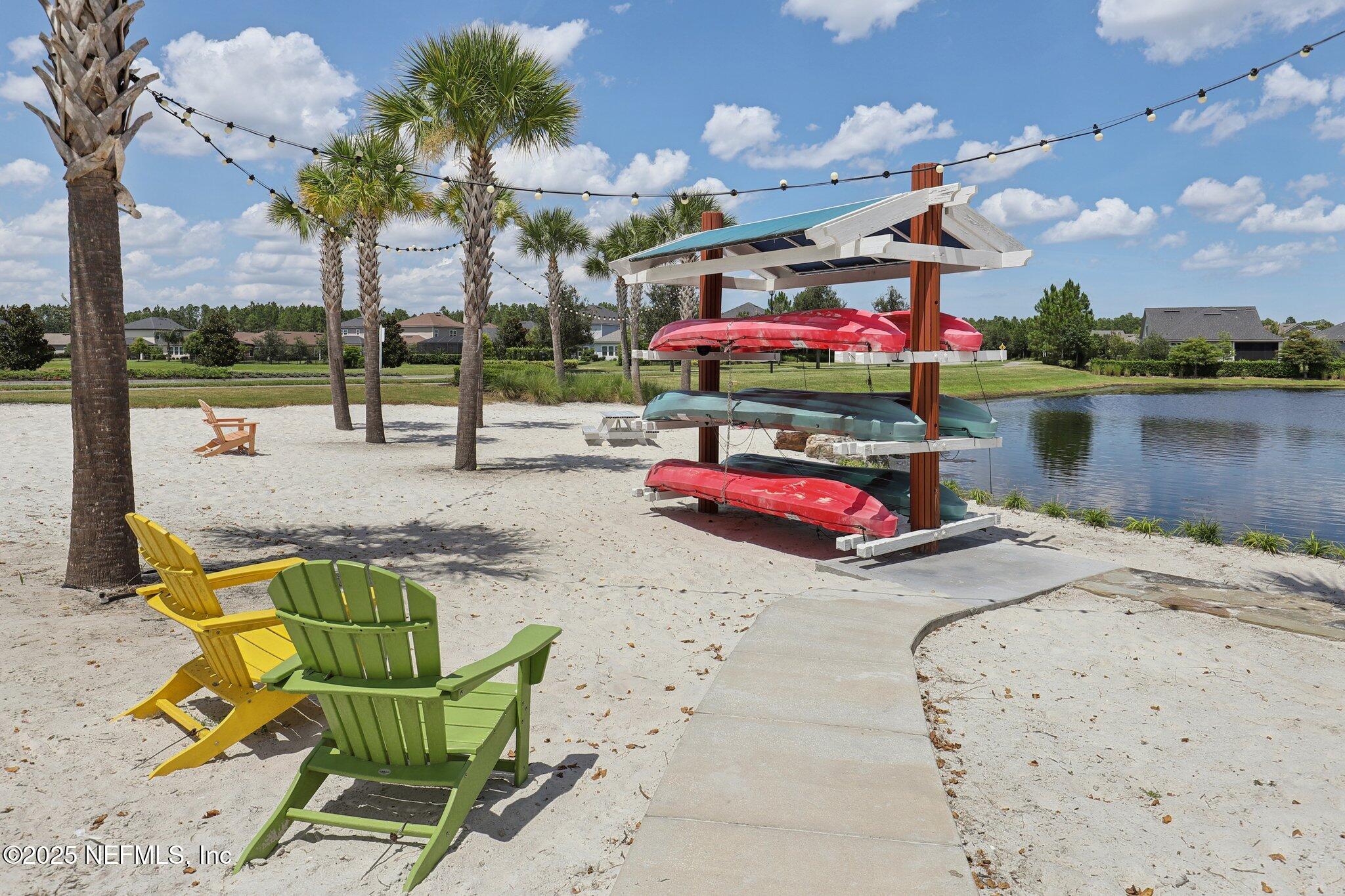 194 Snowbell Court St. Augustine, FL 32095 - Photo 79 of 89 a swimming pool with outdoor seating yard and barbeque oven