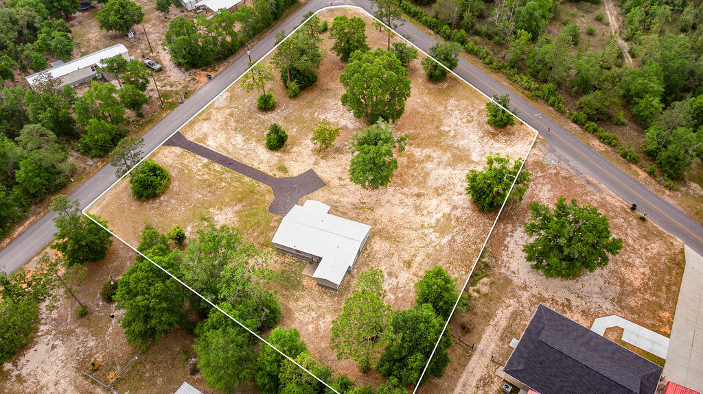 5742 Mt Olive Road Crestview, FL 32539 - Photo 49 of 59 an aerial view of a house having outdoor space