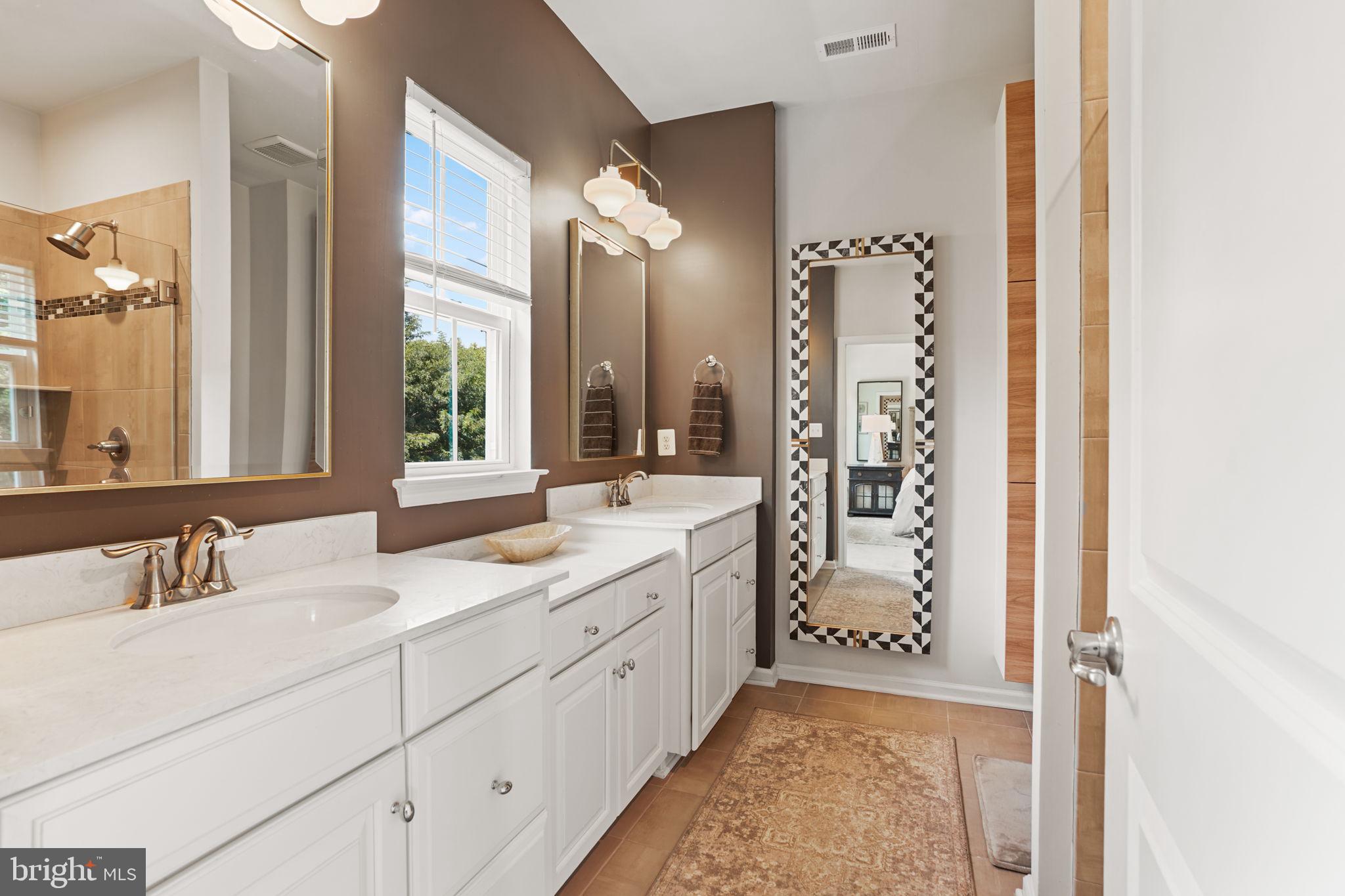 2912 Shaws Road Edgemere, MD 21219 - Photo 39 of 63 En suite bathroom with dual sinks