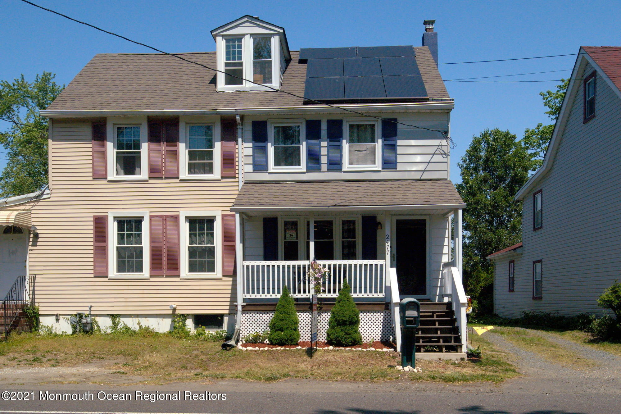2477 Monmouth Road Jobstown, NJ 08041 - Photo 2 of 37 a front view of a house with a yard