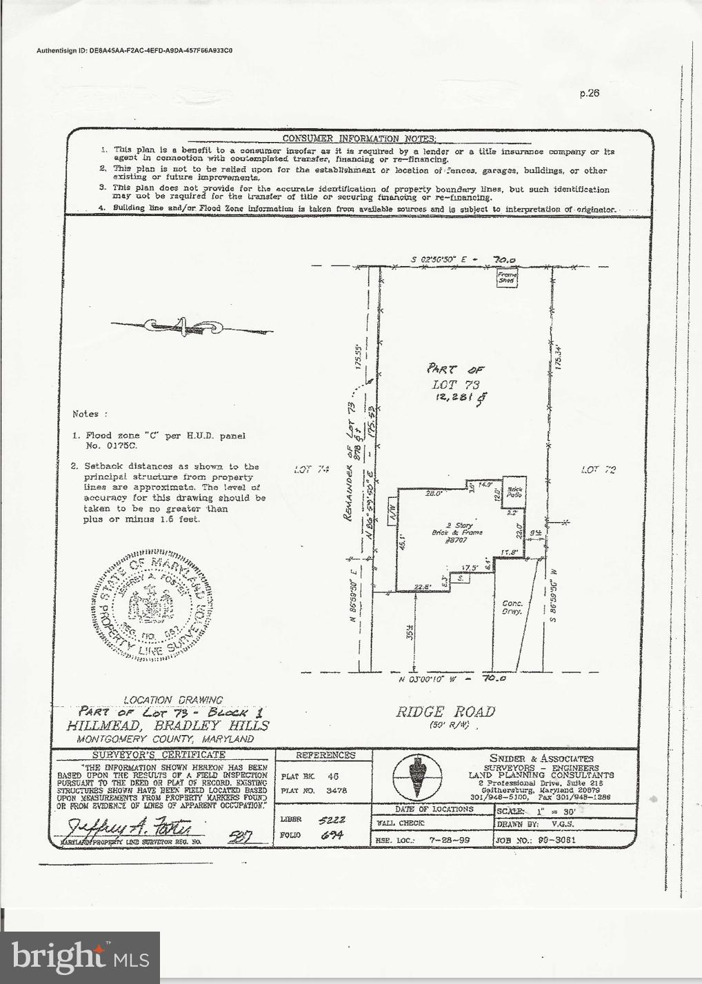 8707 Ridge Road Bethesda, MD 20817 - Photo 43 of 70 Rare 1/4 plus acre lot!!