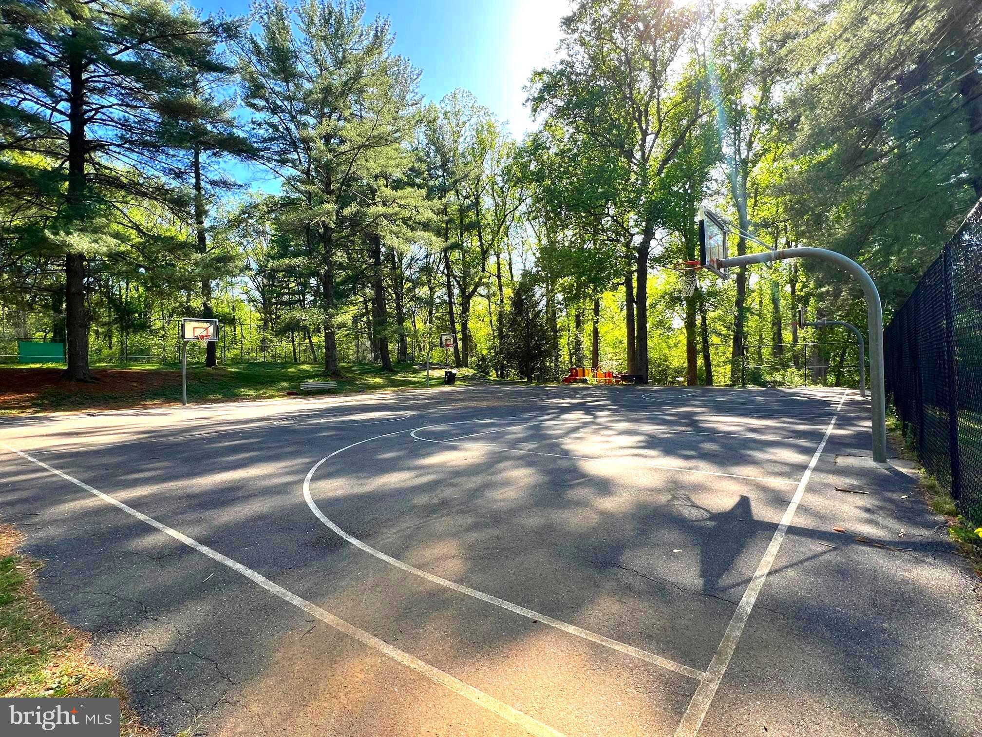 8707 Ridge Road Bethesda, MD 20817 - Photo 46 of 70 a view of basketball court
