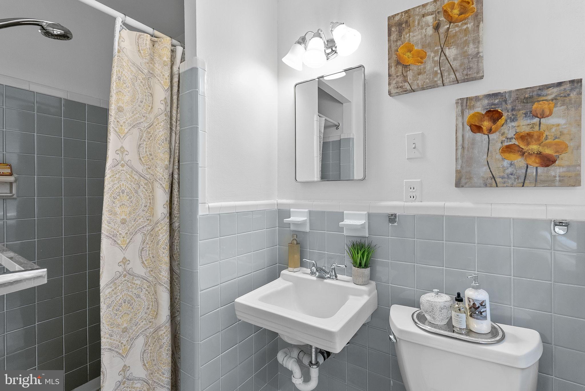 8707 Ridge Road Bethesda, MD 20817 - Photo 57 of 70 a bathroom with a sink a toilet and shower