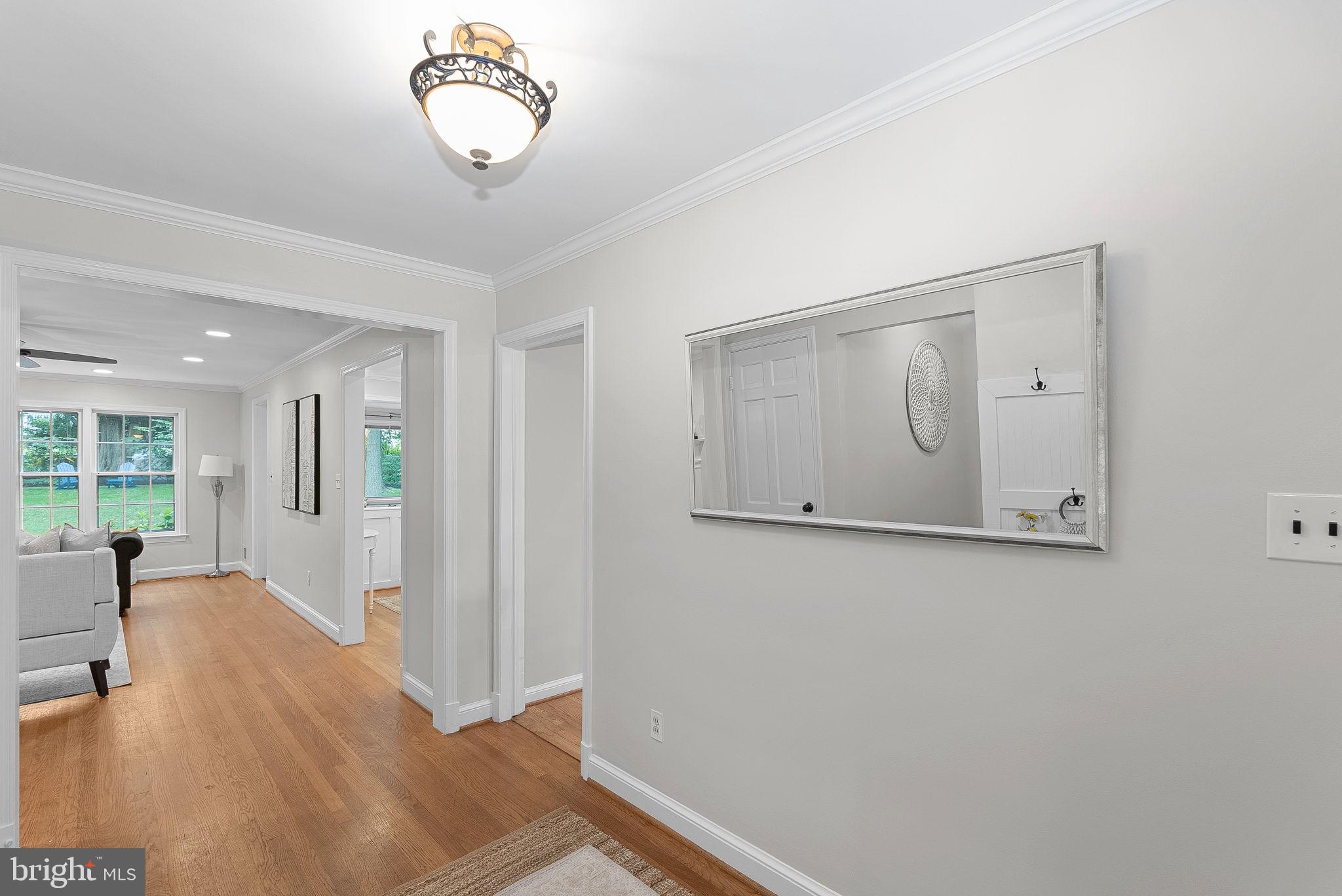 8707 Ridge Road Bethesda, MD 20817 - Photo 64 of 70 a view of a livingroom with wooden floor