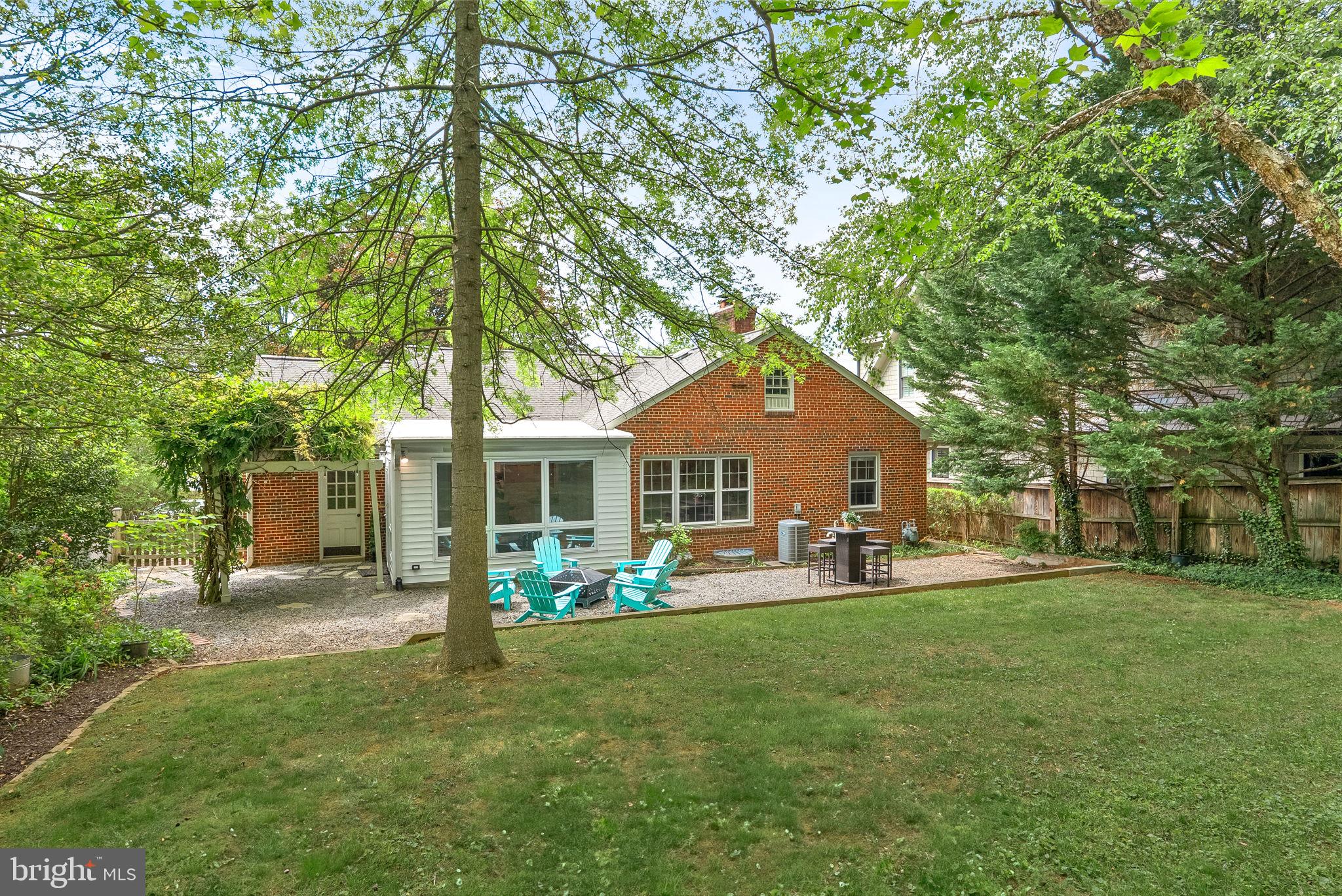 8707 Ridge Road Bethesda, MD 20817 - Photo 66 of 70 a front view of house with yard and green space