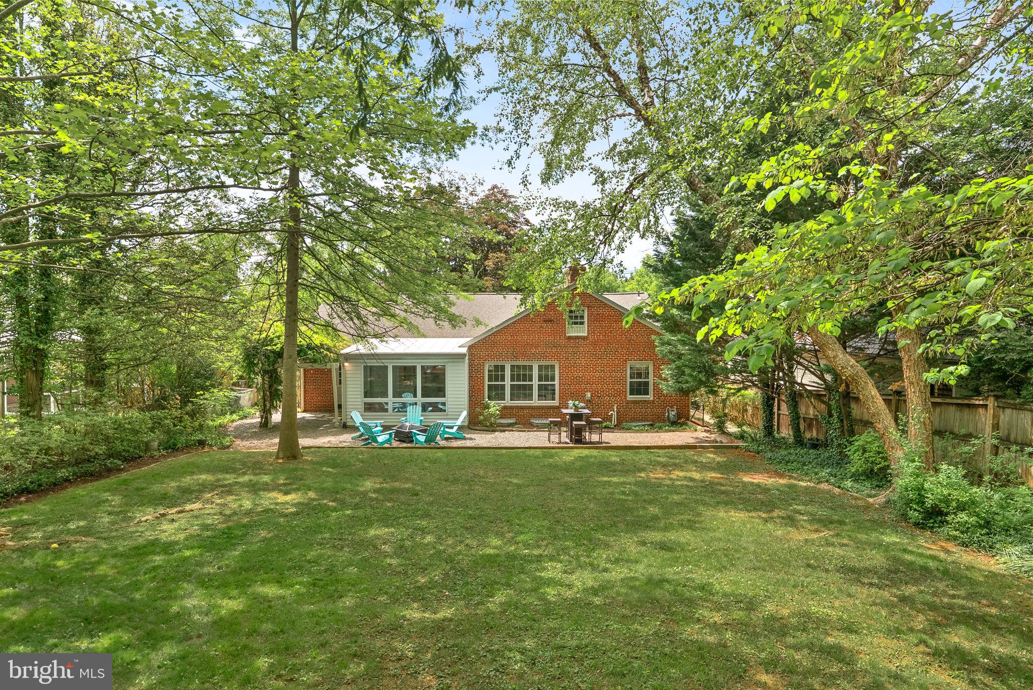 8707 Ridge Road Bethesda, MD 20817 - Photo 67 of 70 a house view with a sitting space and garden