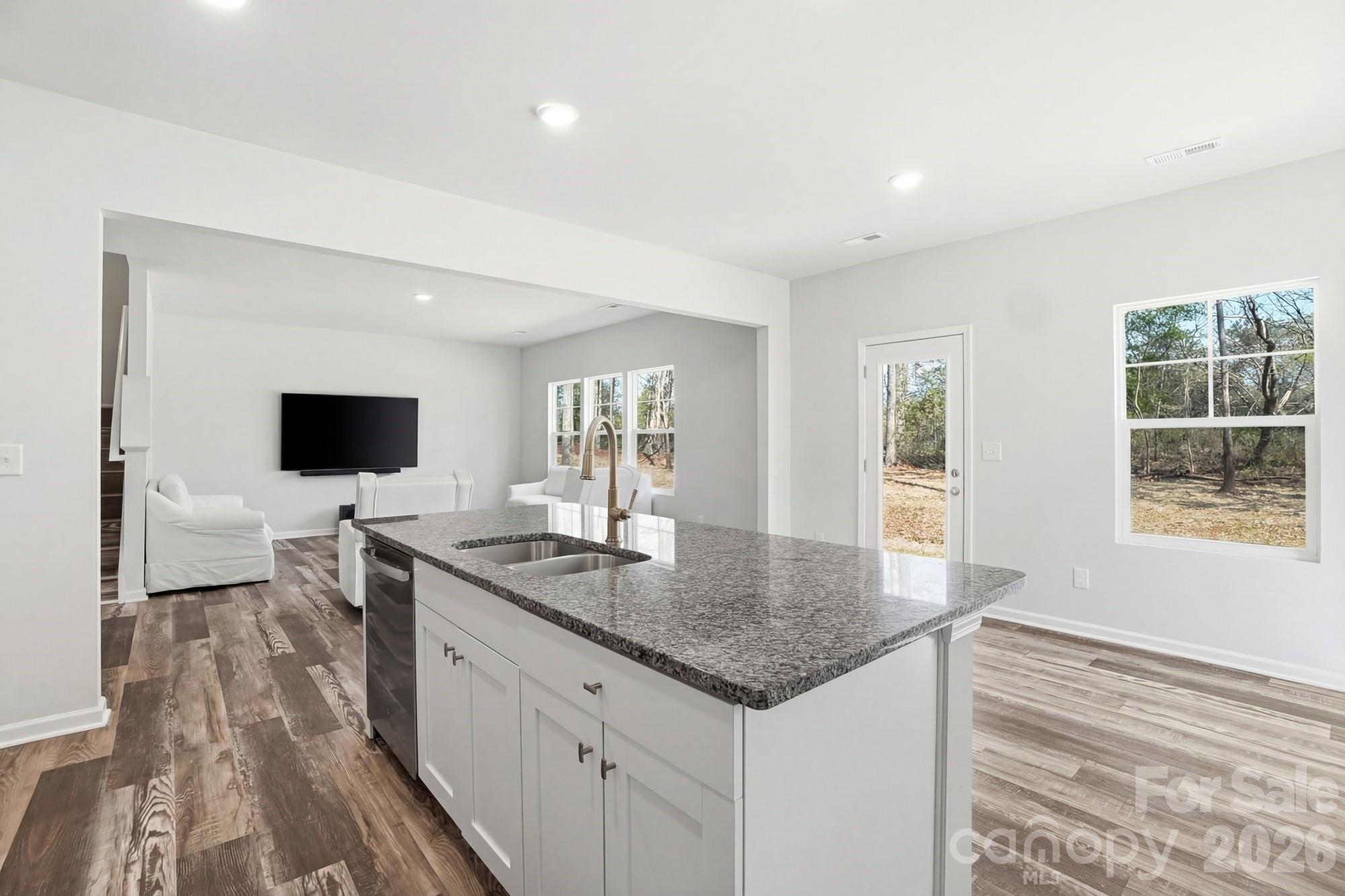 3248 Killian Road Lincolnton, NC 28092 - Photo 16 of 44 a open kitchen with sink refrigerator and window