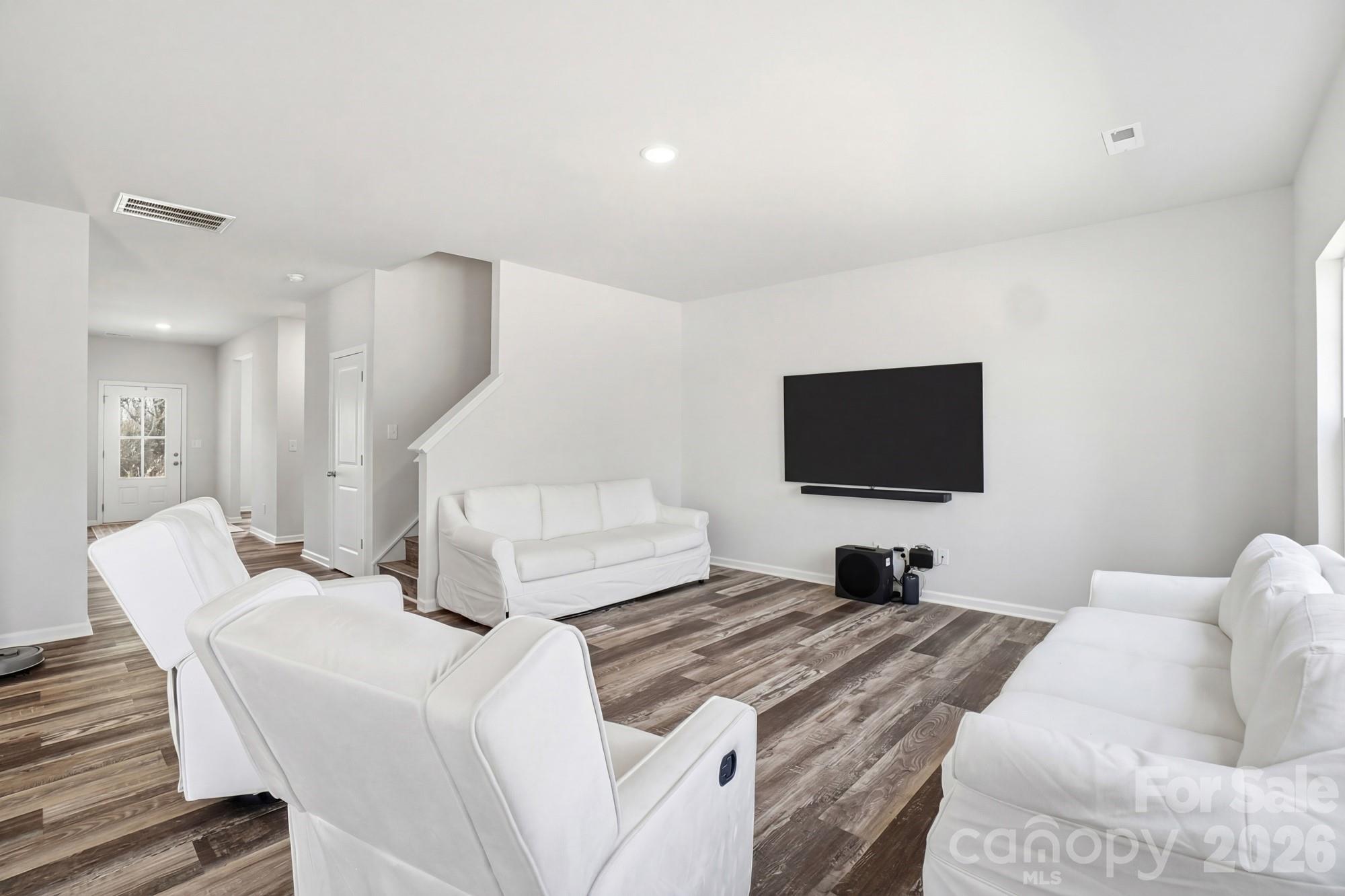 3248 Killian Road Lincolnton, NC 28092 - Photo 9 of 44 a bedroom with a bed and a flat screen tv