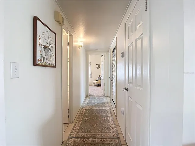 a view of a lake with houses