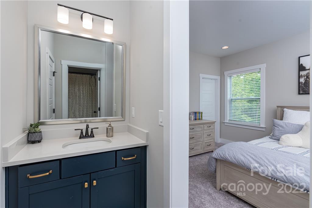 513 Small Batch Path Fort Mill, SC 29708 - Photo 29 of 48 a en suite bathroom with a sink and a mirror