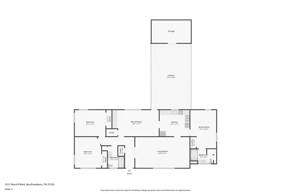 $345,000 | 1511 Sherrill Boulevard, Murfreesboro, TN 37130