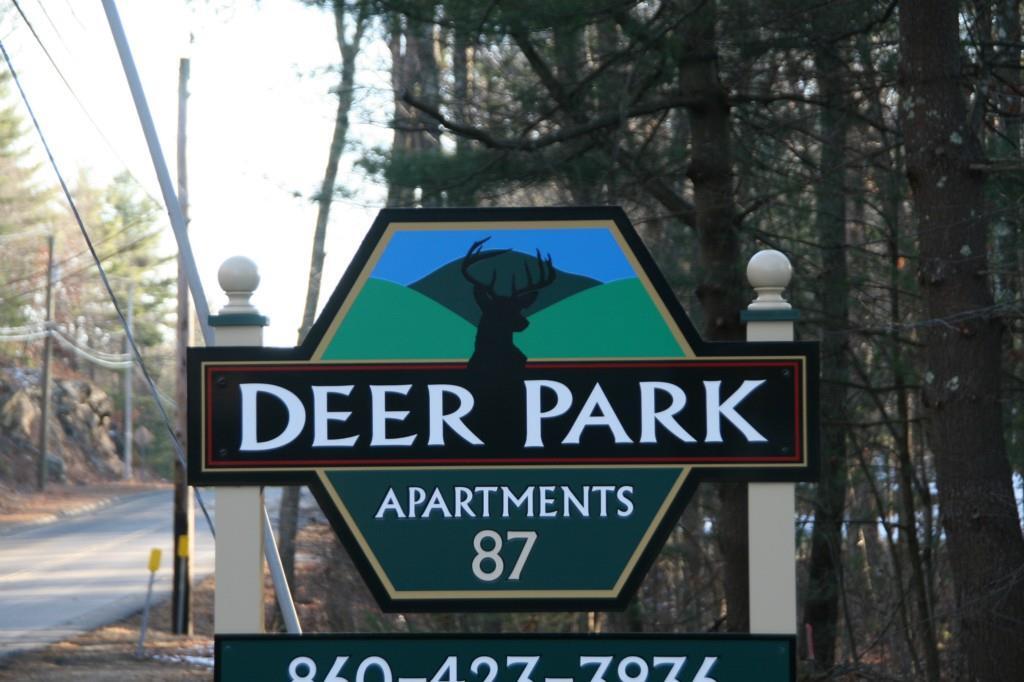 a view of sign board