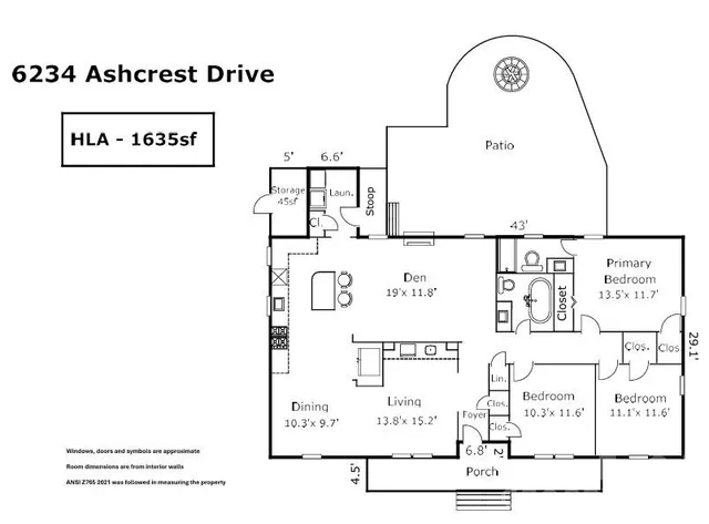 $550,000 | 6234 Ashcrest Drive, Charlotte, NC 28217