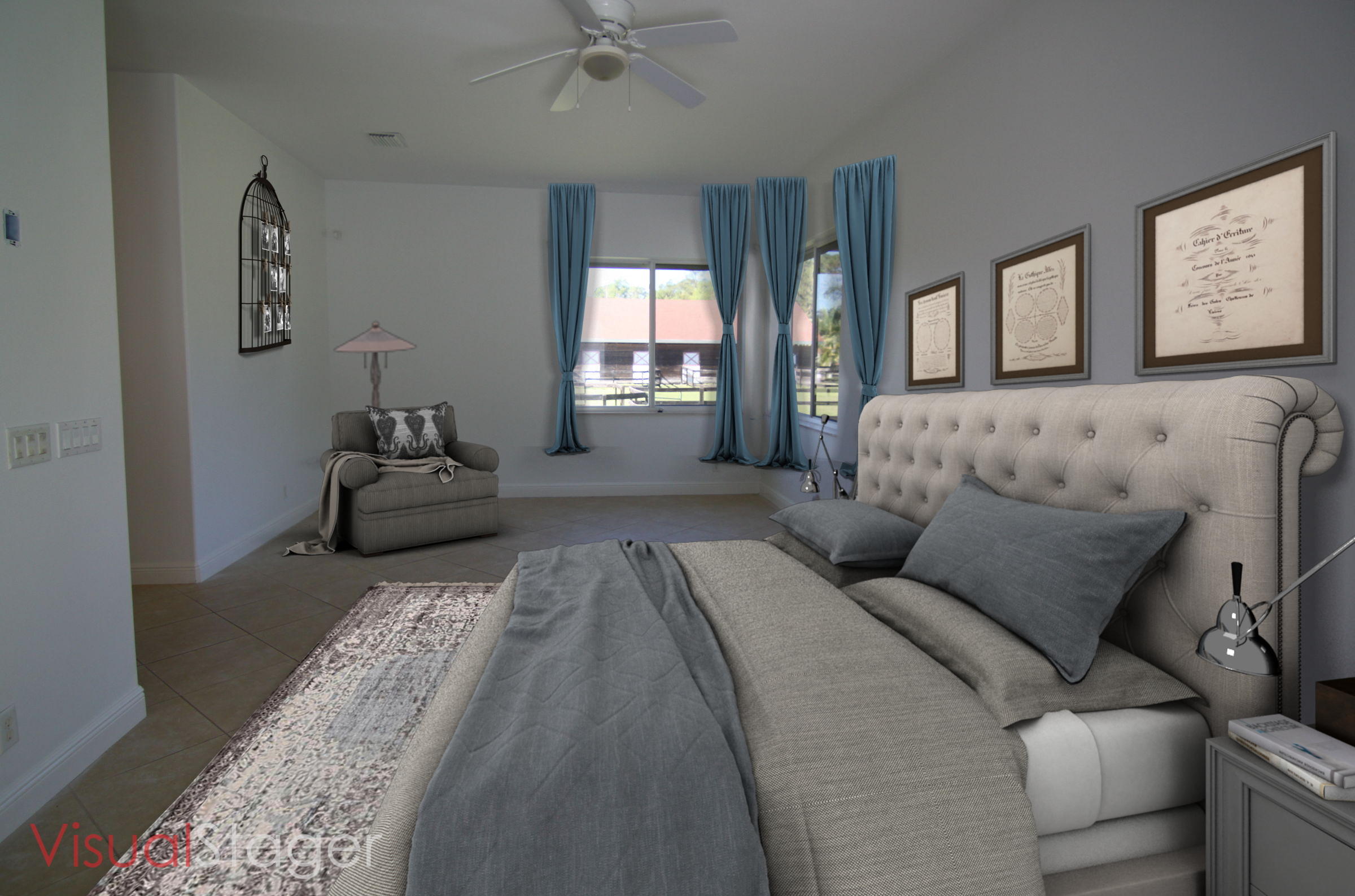 12981 Casey Road Loxahatchee, FL 33470 - Photo 20 of 86 Virtually Staged Master Bedroom