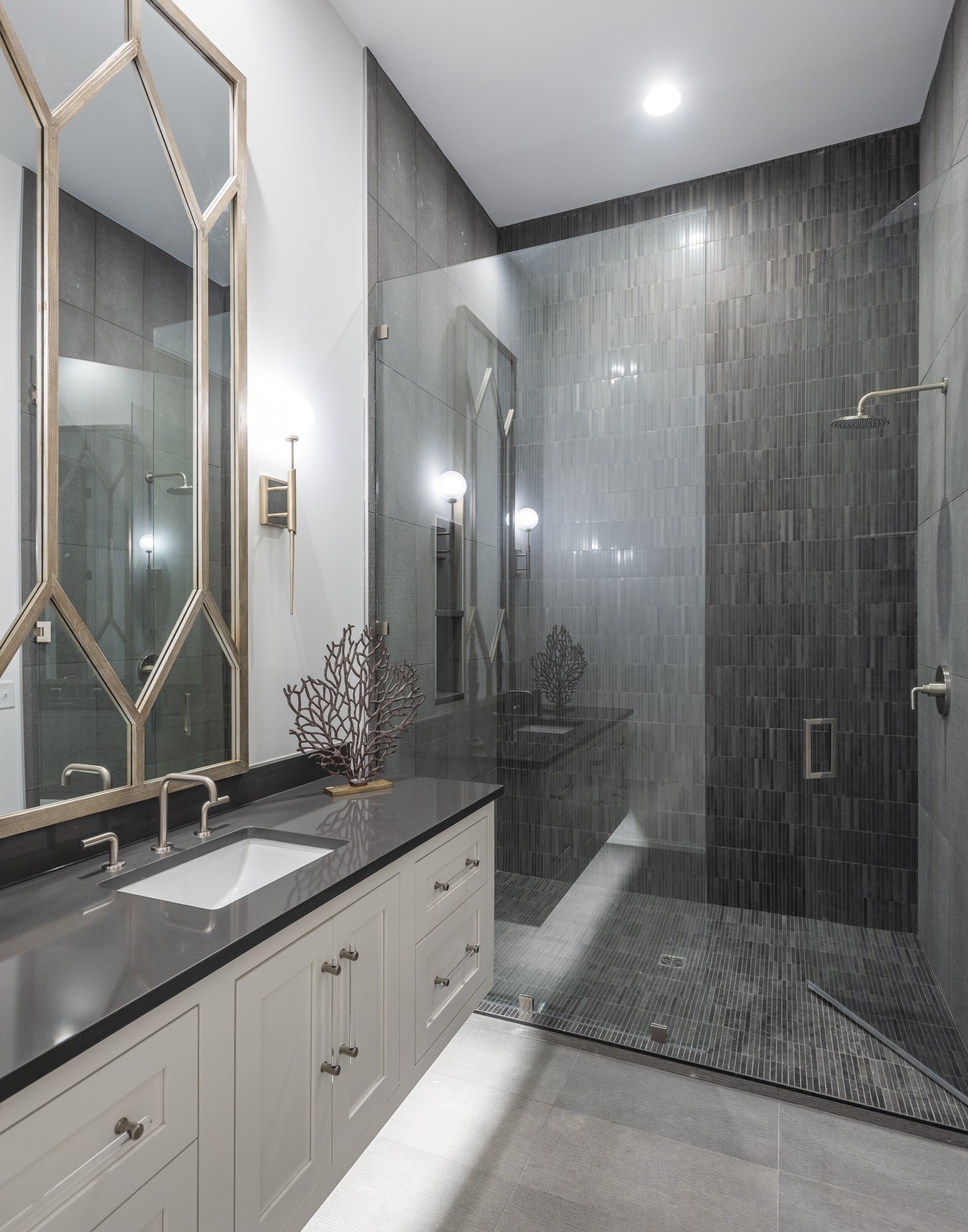 1553 Sunset Road Brentwood, TN 37027 - Photo 19 of 31 a bathroom with double sink and shower