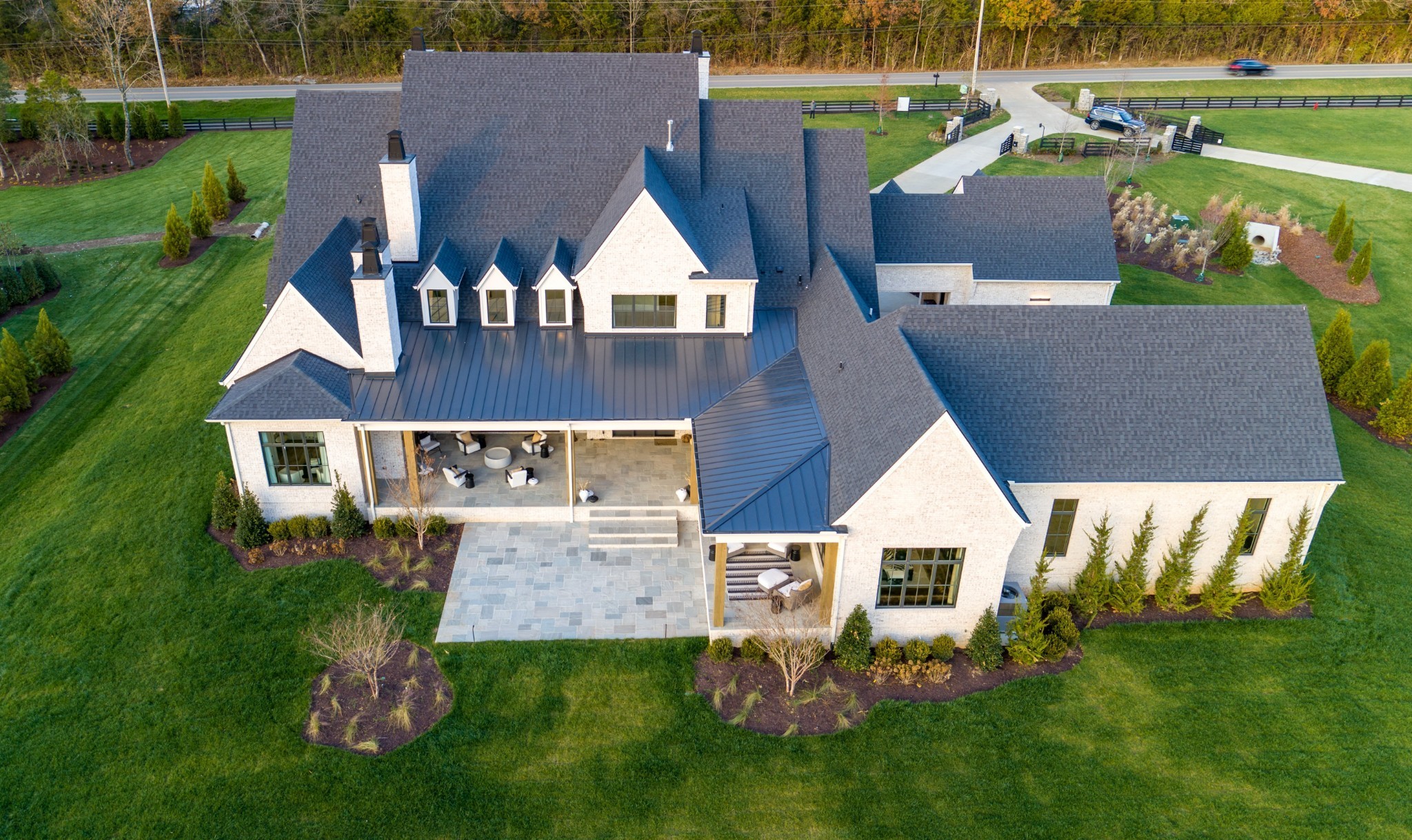 1553 Sunset Road Brentwood, TN 37027 - Photo 24 of 31 an aerial view of a house