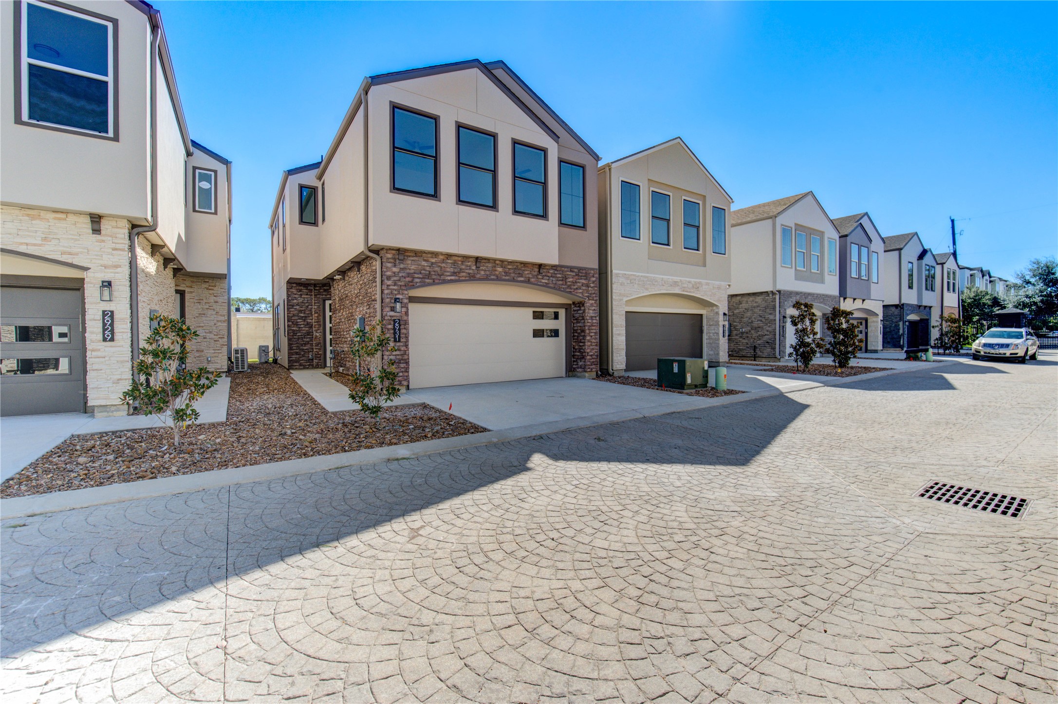 2931 El Fenice Lane Houston, TX 77057 - Photo 44 of 46 a front view of a building with street