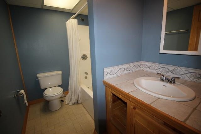 742 North River Road Ridott, IL 61067 - Photo 20 of 25 a bathroom with a sink toilet and a mirror