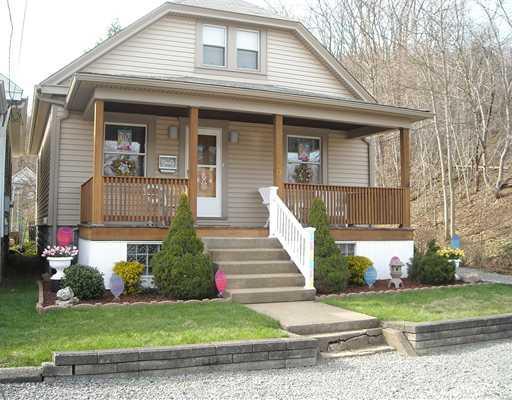 100 College Avenue McKees Rocks, PA 15136 - Photo 1 of 17 Exterior Front. Large Front porch invites you to sit and watch the world go by