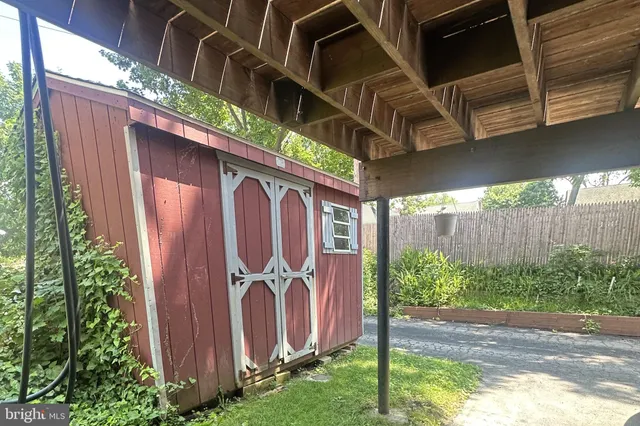 a sign on the side of a building