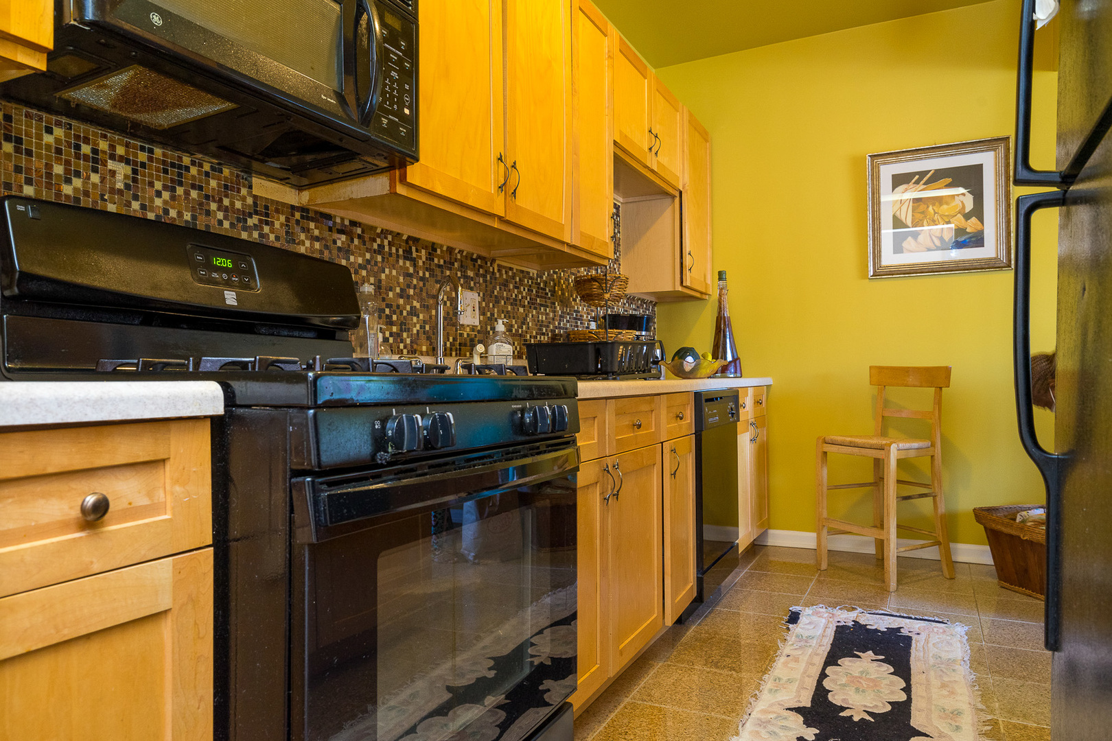 7645 South Yates Boulevard, Unit 1S Chicago, IL 60649 - Photo 6 of 23 a utility room with a sink a washer and dryer