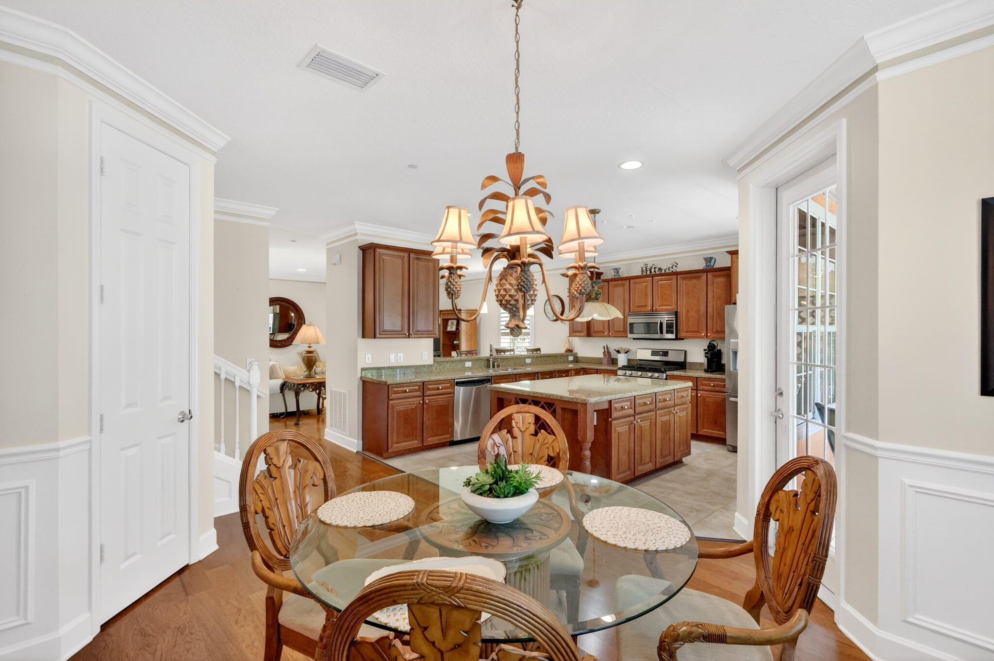 540 Southwest Akron Avenue Stuart, FL 34994 - Photo 8 of 29 16 - Dining Room and Kitchen