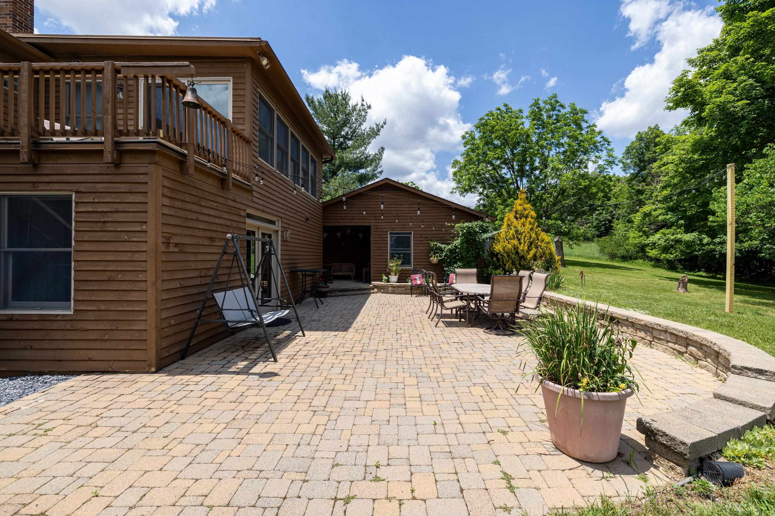 3980 Greenmount Road Harrisonburg, VA 22802 - Photo 56 of 75 The exterior of the home features pavers leading from the house to the detached garage.