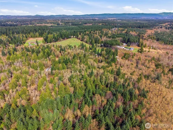 a view of city and mountain