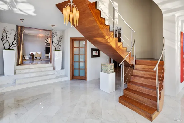 a view of entryway and hall