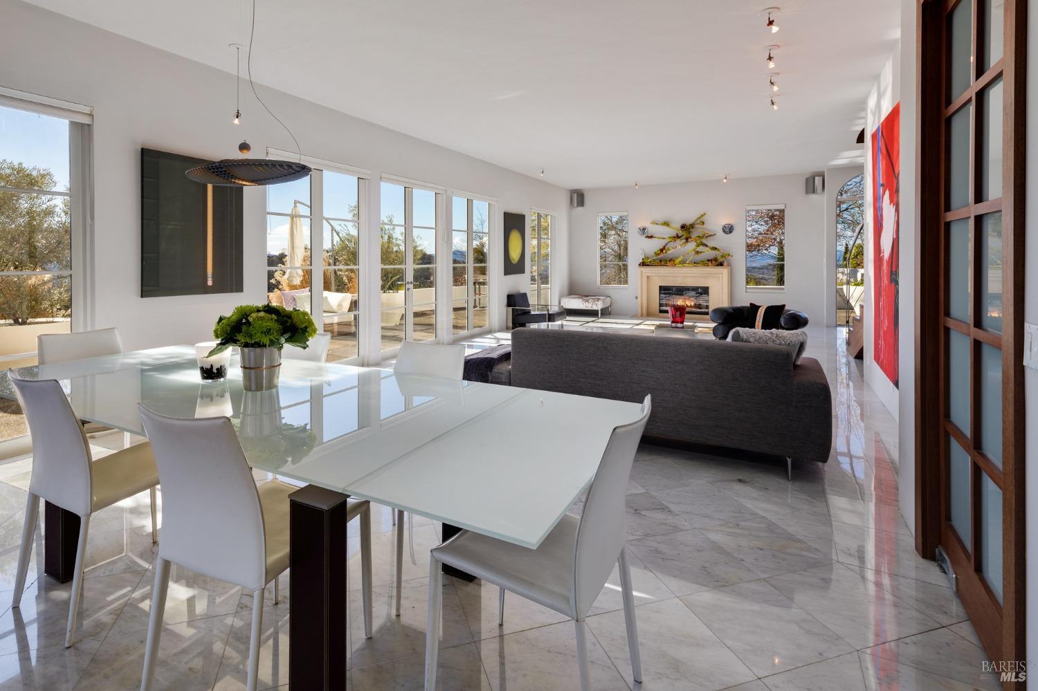 675 Shiloh Canyon Santa Rosa, CA 95403 - Photo 7 of 26 a view of a dining room with furniture window and outside view