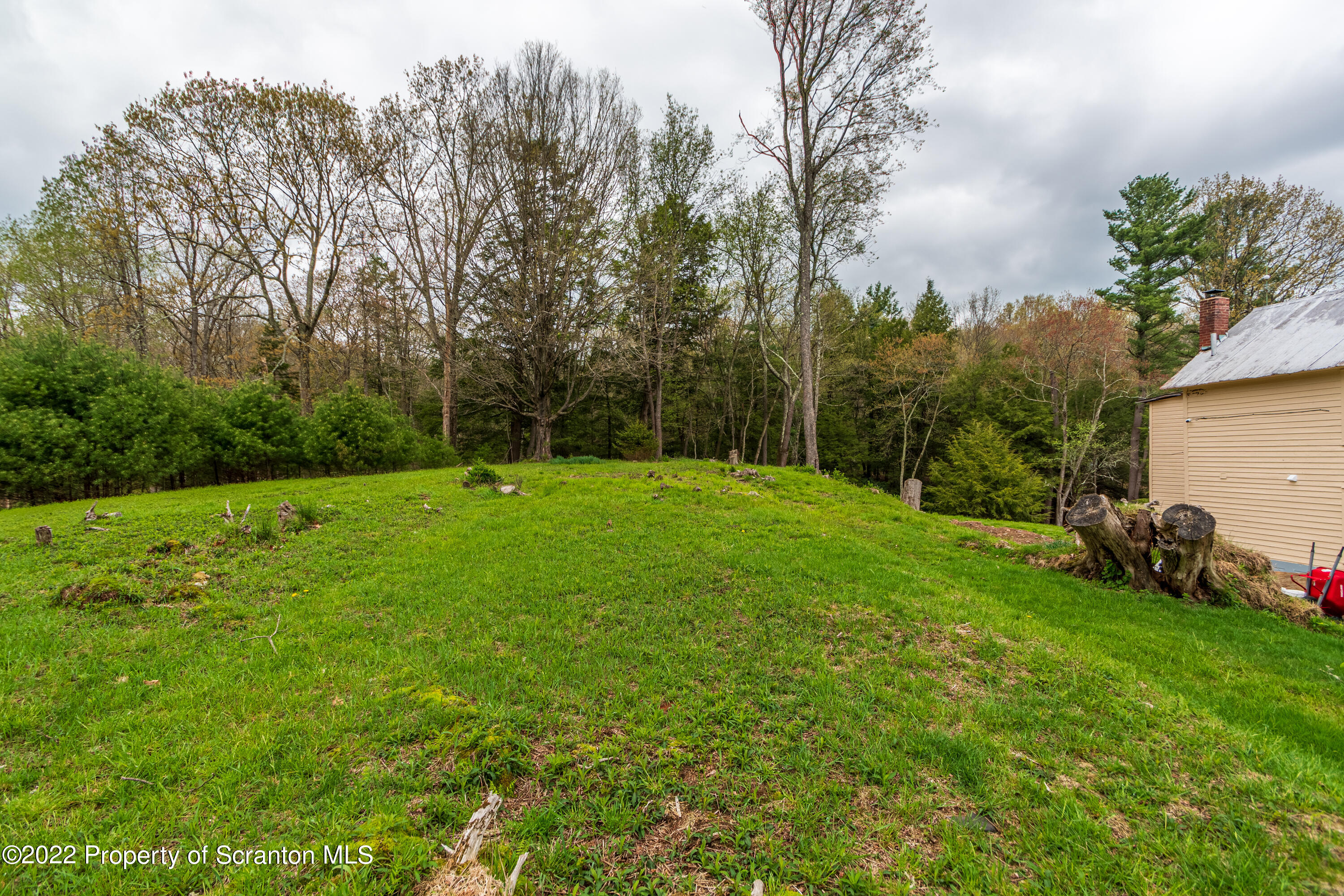 184 Crescent Lake Road Scotrun, PA 18355 - Photo 4 of 38 a backyard of a house with lots of green space