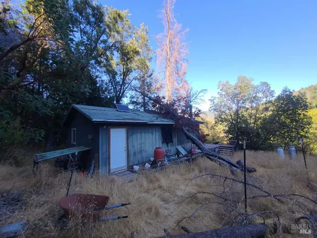 a view of outdoor space and yard