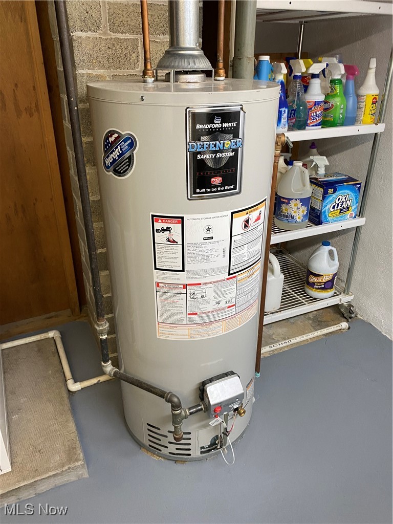 421 Omar Street Struthers, OH 44471 - Photo 24 of 31 Utilities with gas water heater