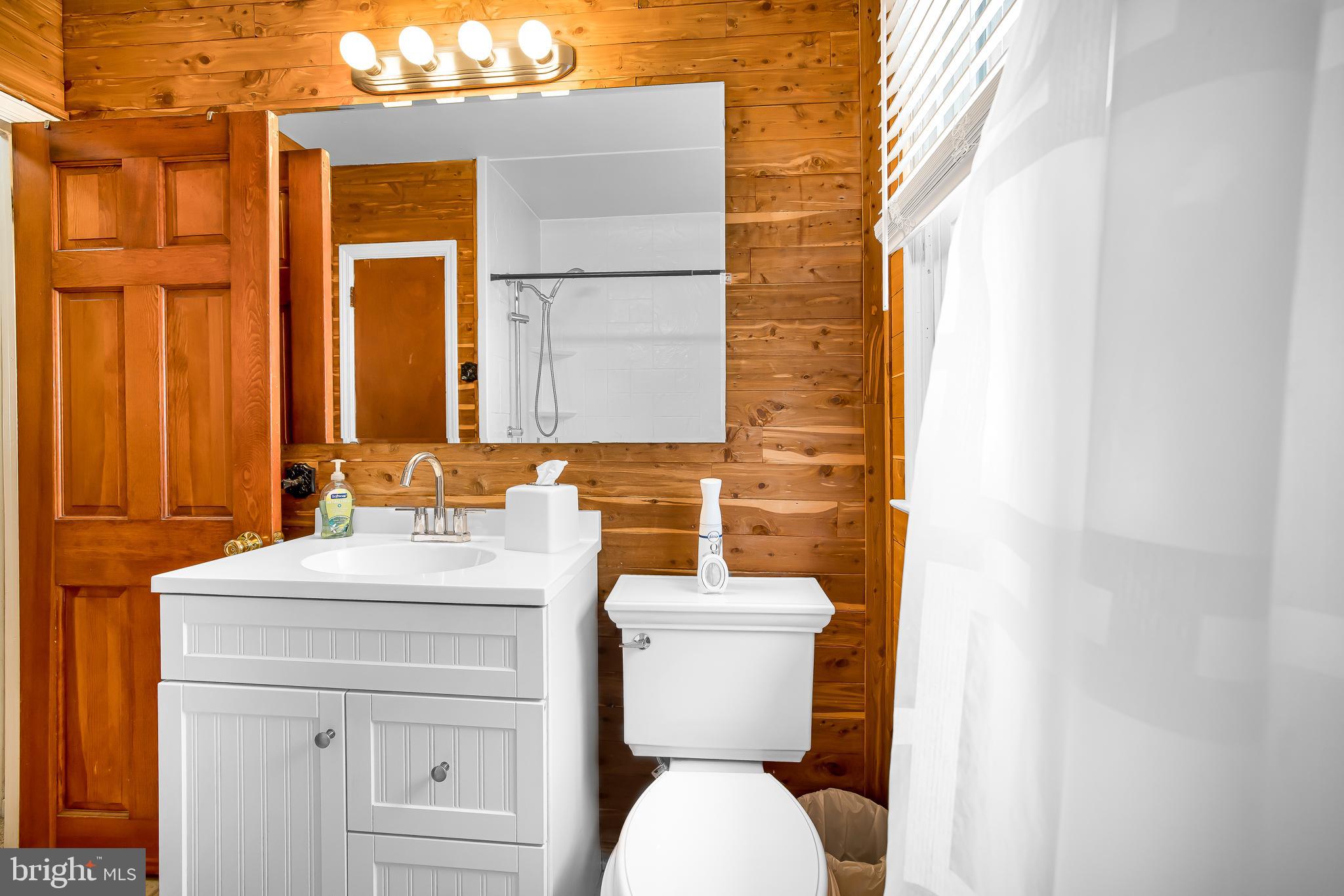 30 Tuckahoe Road New Castle, DE 19720 - Photo 22 of 40 Charming bathroom with rustic wood accents.