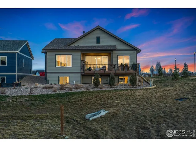 a view of a house with roof deck