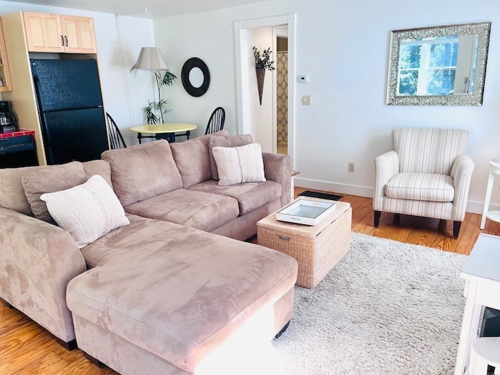 95 Main Street, Unit A Sandwich, MA 02563 - Photo 2 of 12 a living room with furniture and a window
