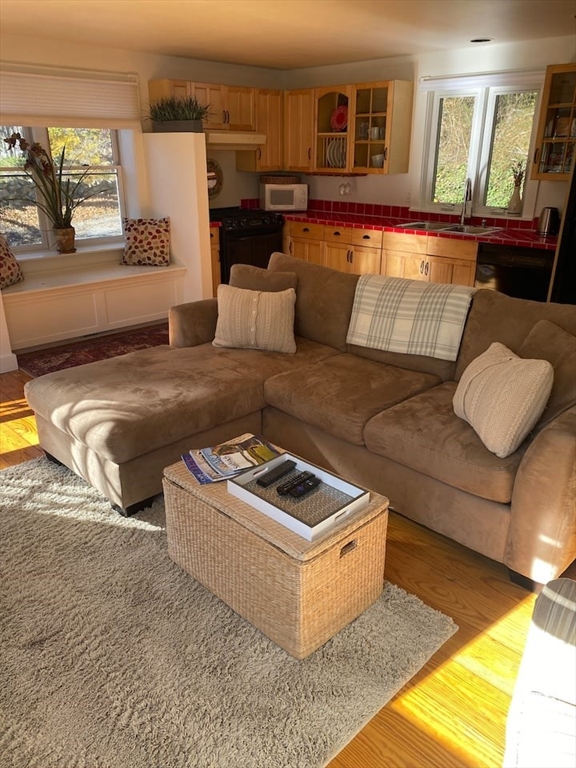 95 Main Street, Unit A Sandwich, MA 02563 - Photo 3 of 12 a living room with furniture and a couch