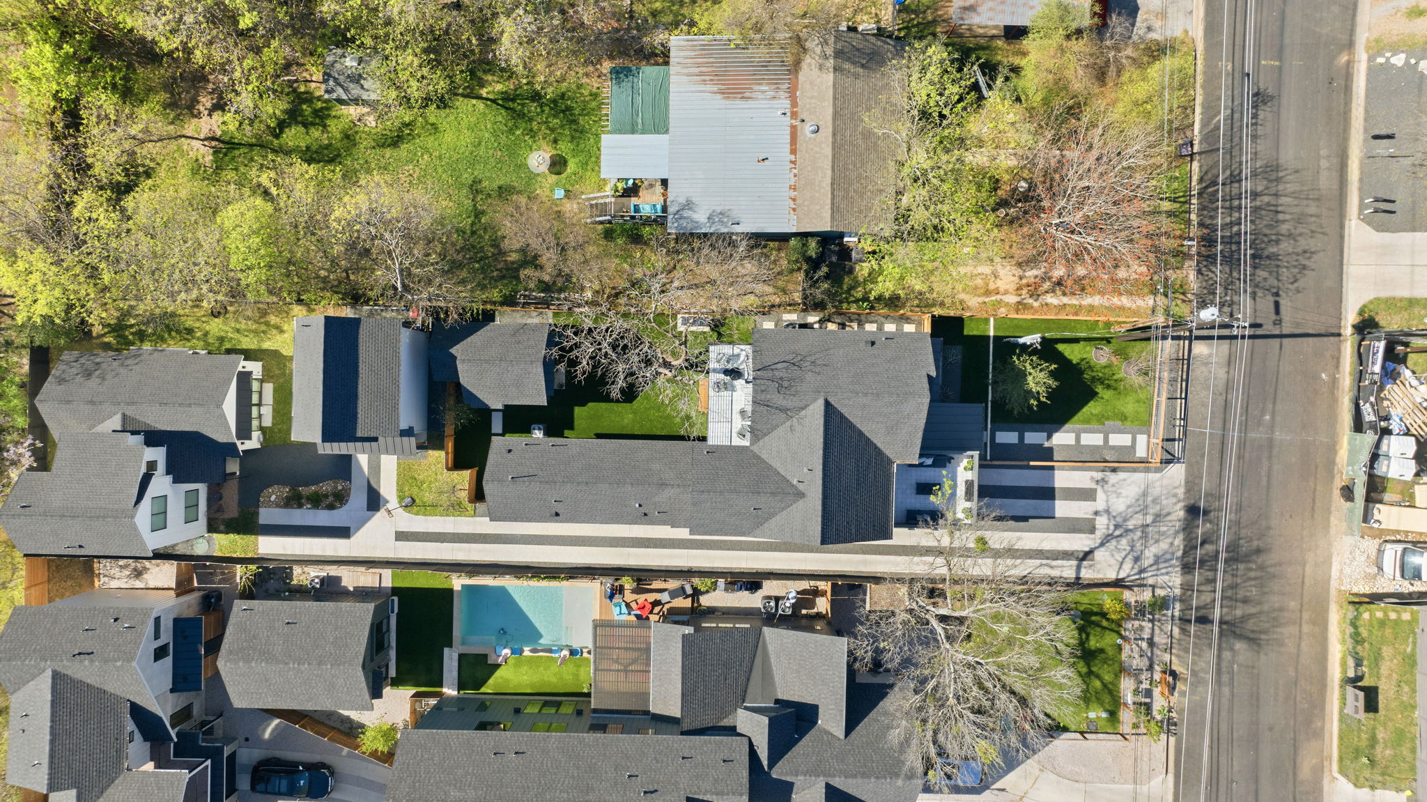 4313 Jinx Avenue, Unit 1 Austin, TX 78704 - Photo 32 of 40 Bird's eye view