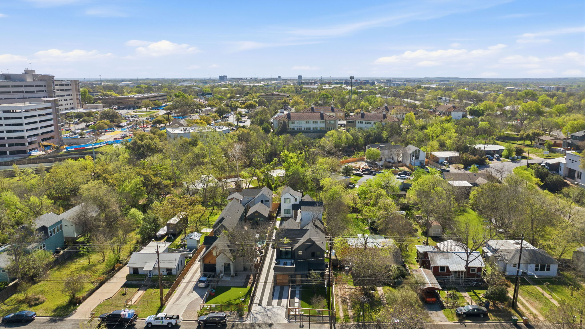 4313 Jinx Avenue, Unit 1 Austin, TX 78704 - Photo 37 of 40 Aerial view of residential area