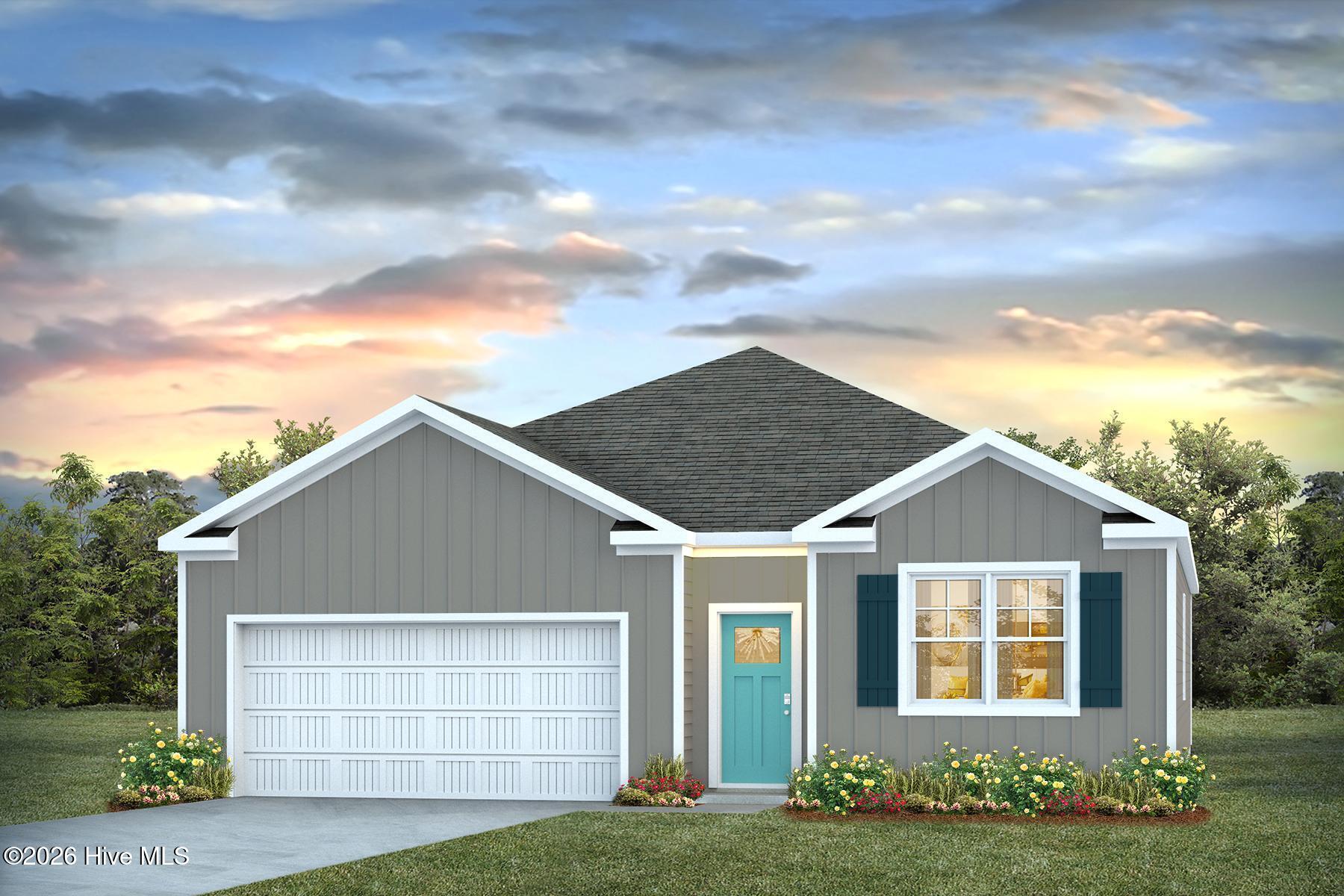 5357 Areca Road, Unit LOT 417 Castle Hayne, NC 28429 - Photo 2 of 46 Rendering of Home. Actual home and exterior colors will vary