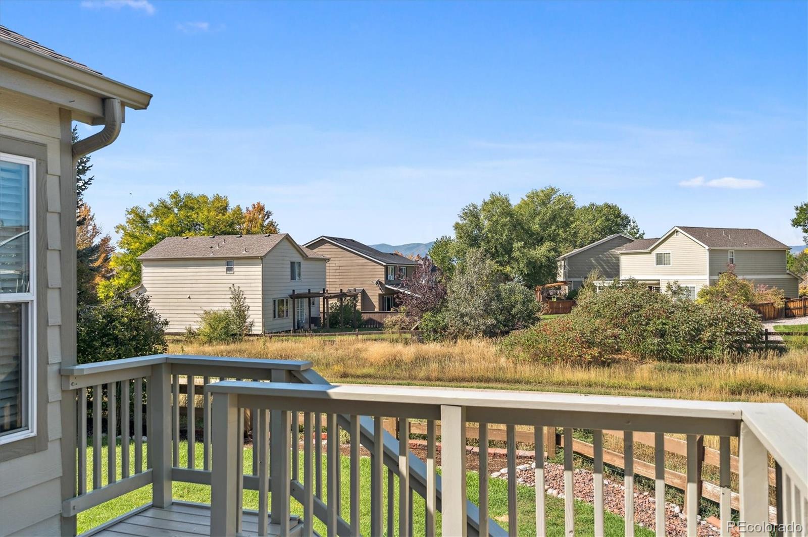 9793 Burberry Way Highlands Ranch, CO 80129 - Photo 23 of 29 a view of a city from a balcony