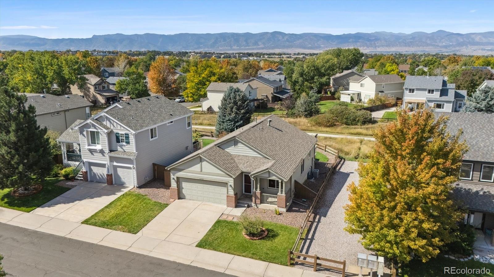 9793 Burberry Way Highlands Ranch, CO 80129 - Photo 26 of 29 an aerial view of a house